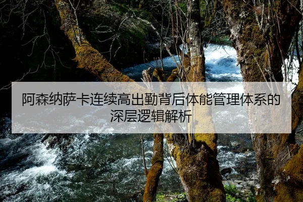 阿森纳萨卡连续高出勤背后体能管理体系的深层逻辑解析